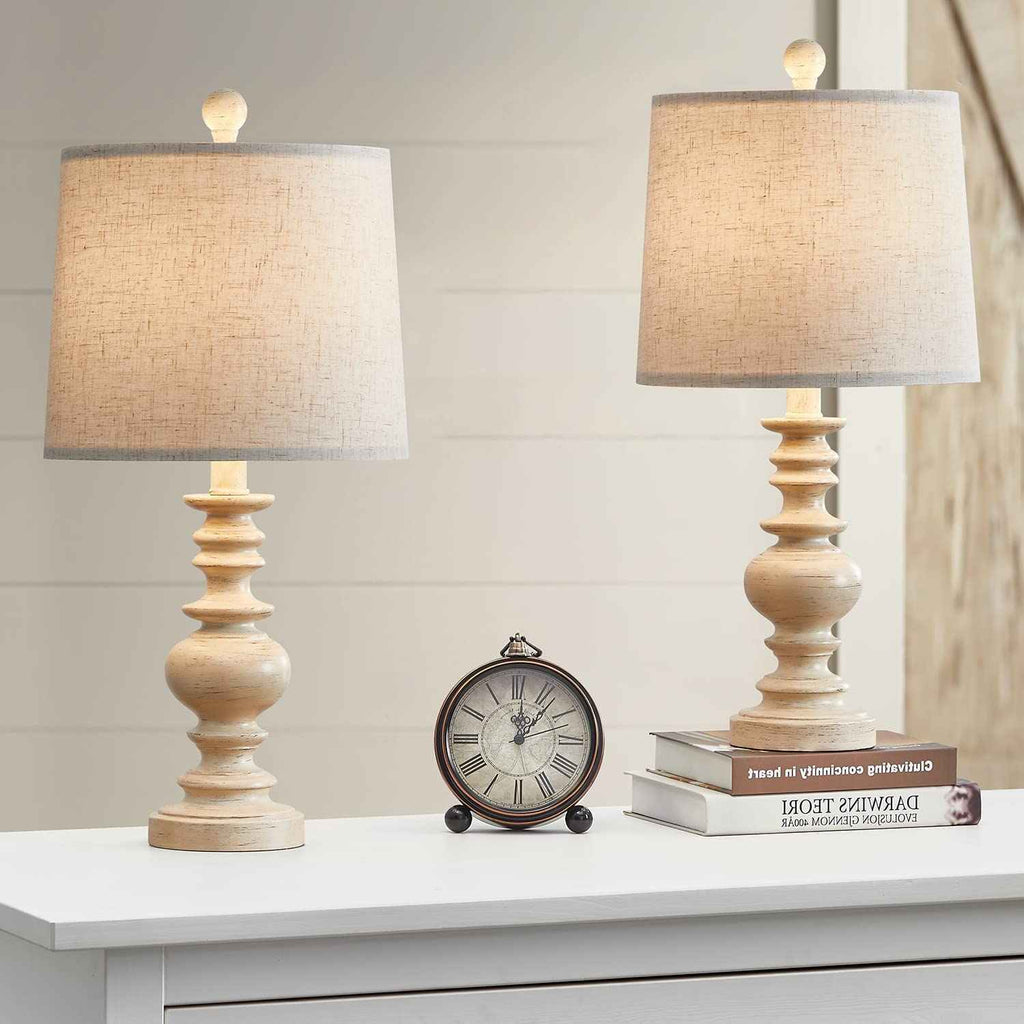 Bedroom Decoration Retro Wooden Table Lamp