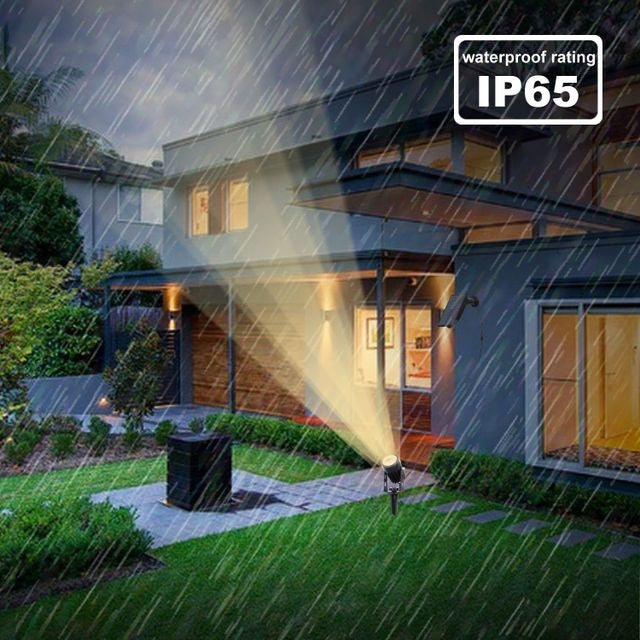 Solar lawn lamp outdoor insert garden lamp