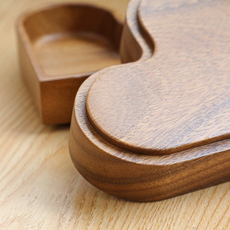 Wooden Whole Wood Love Heart-shaped Candy Box