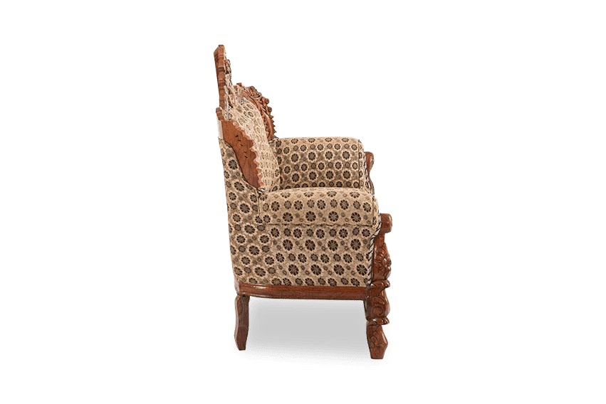 Antique Carving Premium quality Sofa set with Carving Centre Table 3+2+1+1Seater sofa with Coffee Center Table