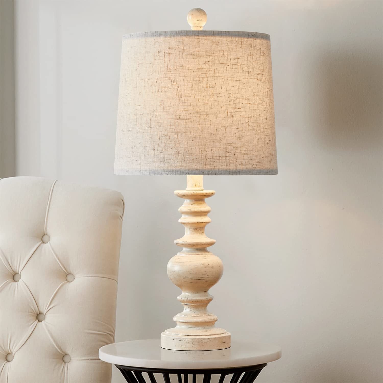 Bedroom Decoration Retro Wooden Table Lamp